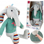 Woopie interaktyvus pliu&scaron;inis drambliukas su melodijomis ir &scaron;viečiančiais skruostukais