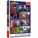 &bdquo;Voro istorijos&ldquo; &ndash; Spiderman dėlionė 2&times;70 detalių