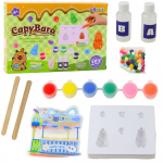 Kūrybinis kapibaros gelio figūrėlių DIY rinkinys &ndash; 18 dalių