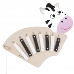 Classic World medinė sieninė muzikinė lenta &bdquo;Zebriukas&ldquo;