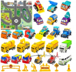 Kalėdinis Advento kalendorius su 24 žaisliniais automobiliais