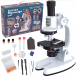 WOOPIE skaitmeninis LED mikroskopas &ndash; XXL rinkinys su 1200x didinimu ir i&scaron;maniojo telefono adapteriu