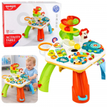 Interaktyvus lavinamasis stalas su čiuožykla