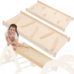 VIGA medinė čiuožykla &ndash; 3 viename namų žaidimų erdvės elementas