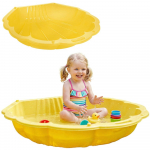 Woopie &bdquo;SHELL&ldquo; dviejų dalių smėlio dėžė&ndash;baseinas