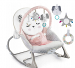 Nukido kūdikių supynės su vibracija