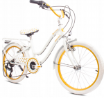 SHIMANO dviratis BALTOJO AUKSO