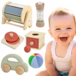 Viga Educational Box (6&ndash;12 mėn.) &ndash; pirmieji atradimai per judesį, garsą ir spalvas