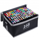 Dvipusiai markeriai-flomasteriai Touch, 168 vnt