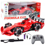 RC lenktyninis automobilis su dūmų efektu