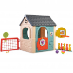 FEBER &bdquo;Casual 6in1 Activity House&ldquo; &ndash; sporto ir žaidimų namelis vaikams, 3+