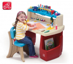 Mokomojo meno kampelis ra&scaron;omasis stalas su kėde