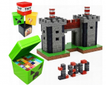 Minecraft magnetiniai konstruktoriai dėžutėje, 180vnt
