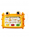 WOOPIE Montessori magnetinė lenta &ndash; krabų labirintas, oranžinė