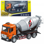 HUINA 1:50 metalinis oranžinis betono mai&scaron;ytuvas