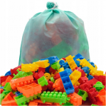 Plastikinių kaladėlių rinkinys, 500vnt