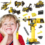 WOOPIE Konstrukcinis rinkinys STEAM Construction Vehicles 6in1 223 vnt.