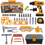 WOOPIE DIY įrankių rinkinys su atsuktuvu ir lagaminu