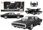Dodge Charger R/T RC 1:16 juodas sportinis automobilis