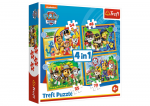 Dėlionė 4in1 Paw Patrol