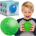 Woopie &bdquo;Amaze Ball&ldquo; &ndash; 3D labirinto kamuolys, 10 cm, su metaliniu rutuliuku