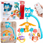 Lovytės karuselė su nuotolinio valdymo pultu