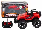 RC bekelės automobilis 1:18 raudonas