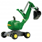 Rolly Toys RollyDigger John Deere ekskavatorius su važiavimo lazda