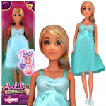 WOOPIE ROYAL Lily Lėlė su Pilvo Nė&scaron;čia Kūdikių Mėlyna Suknelė