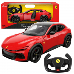 Ferrari Purosangue RASTAR 1:14 Raudonas RC automobilis