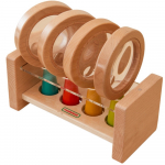 Masterkidz medinių didinamųjų stiklų rinkinys su konteineriu