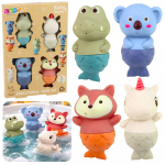 Edukacinis maudynių rinkinys &bdquo;Undinėlės gyvūnai&ldquo;