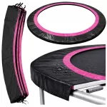 Sport Max 305cm batuto apsauginė spyruoklių danga &ndash; juoda/rožinė