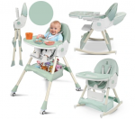 6in1 sulankstoma maitinimo kėdutė su supimo funkcija