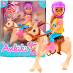 WOOPIE ROYAL Lėlių rinkinys Rider su arkliu