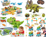 Dinozaurų megėjams 4in1 rinkinys