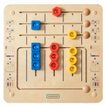 MASTERKIDZ deimantų rū&scaron;iavimo dėlionė &ndash; Montessori edukacinė sieninė lenta