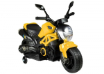 Geltonas elektrinis motociklas GTM1188 vaikams