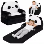 Vaiki&scaron;kas 2‑in‑1 atsilenkiantis krėslas&ndash;gultas &bdquo;Panda&ldquo;