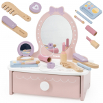 Viga medinis tualetinis staliukas su aksesuarais