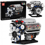 &bdquo;V8 Engine 552&ldquo; &ndash; mechaninis V8 variklio konstruktorius su judančiomis dalimis