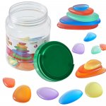 Masterkidz spalvoti &scaron;viečiantys &bdquo;Paving Cubes&ldquo;