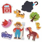 VIGA magnetukai &bdquo;Ūkio draugai&ldquo; &ndash; kūrybi&scaron;kas žaidimas su ūkio gyvūnais