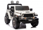 Jeep Rubicon 4&times;4 DK‑JWR556 &ndash; 24V &ndash; 4&times;200W &ndash; Baltas