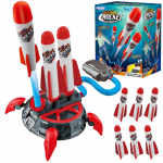 Putų raketų paleidimo rinkinys &bdquo;Multiple Rocket&ldquo; su pompa &ndash; iki 30 m auk&scaron;čio!