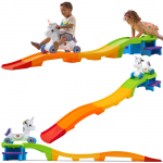 STEP2 kalnelių trasos važiavimo žaislas &ndash; vienaragis (roller coaster ride-on)