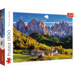 Val di Funes slėnio dėlionė Trefl, 1500 detalių