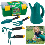 Mažojo sodininko rinkinys dėžėje &ndash; vaiki&scaron;ki sodo įrankiai