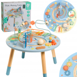 CLASSIC WORLD medinis veiklos staliukas &bdquo;Sea Life&ldquo; (muzikinis ir edukacinis)