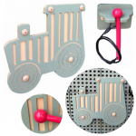 MASTERKIDZ &bdquo;Guiro&ldquo; muzikinis instrumentas &ndash; traktorius STEM priedams